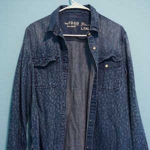 Gap Denim Button Up